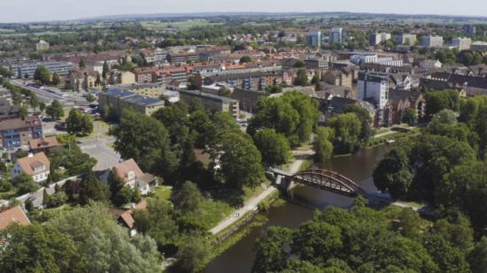 Området för arkitekttävlingen.