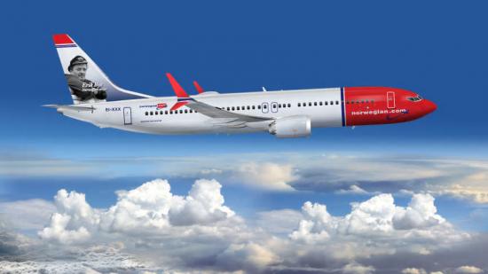 Två Boeing 737 MAX 8 hyrs in för att utöka Norwegians flotta.