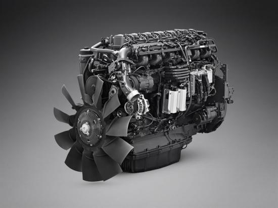Scanias nya 13-liter gasmotor presenteras för första gången på den Italienska hållbarhetsmässan Ecomondo.