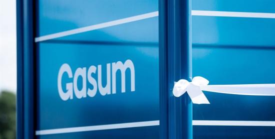 Gasums tankstation.