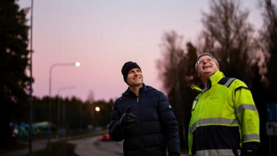 Göran Schlegel, Elektroskandia och Daniel Lagmyr, Katrineholms kommun.