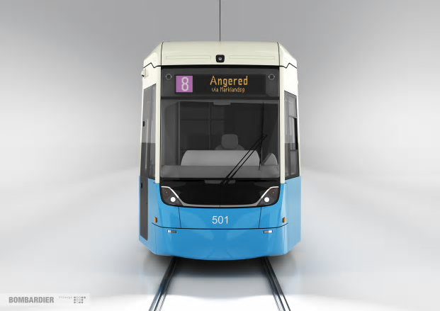 En modern spårvagn som smälter in i Göteborgs stadsbild – det är ledorden för form och design av Göteborgs nya spårvagn M33.
