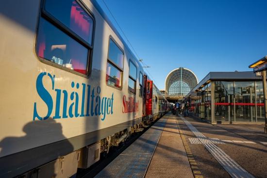 Nattåget mot &Ouml;sterrike i Höje Taastrup.