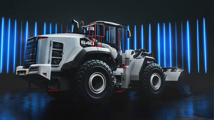 Hidromeks hjullastare HMK 640 WL.
