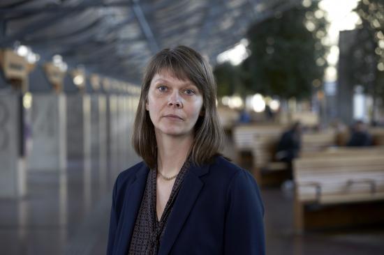 Hanna Björk, hållbarhetschef, Västtrafik.