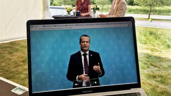 <span><span><span>Vid invigningen deltog bland andra energi- och digitaliseringsminister Anders Ygeman.</span></span></span>