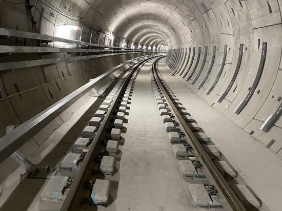 Den södra utbyggnaden av metrolinjen M4 inkluderar fem nya underjordiska stationer i Sydhavn.